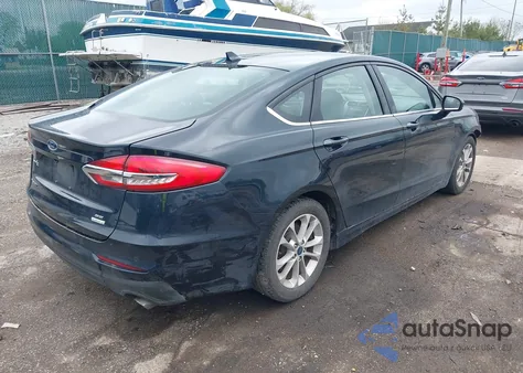2020 Ford Fusion Se from USA, damaged, VIN 3FA6P0HD7LR110180